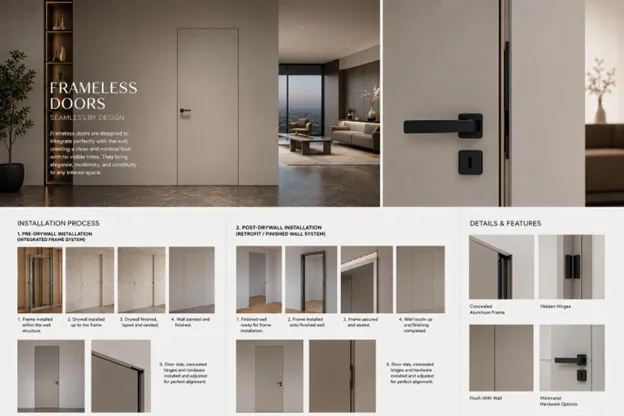 Frameless Doors