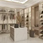 Custom Bedroom Clothes Walk In Wardrobe