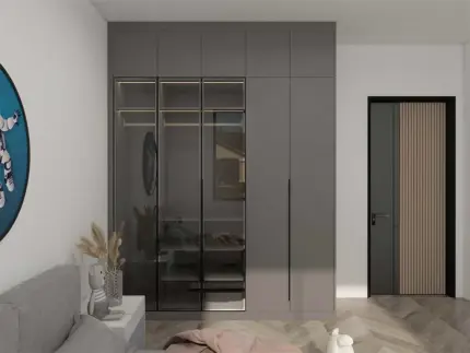 Custom Bedroom Clothes Walk In Wardrobe