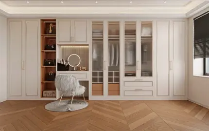 Custom Bedroom Clothes Walk In Wardrobe