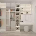 Custom Bedroom Clothes Walk In Wardrobe