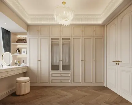 Custom Bedroom Clothes Walk In Wardrobe