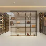 Custom Bedroom Clothes Walk In Wardrobe