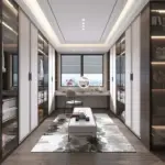 Custom Bedroom Clothes Walk In Wardrobe