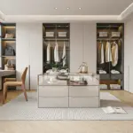 Custom Bedroom Clothes Walk In Wardrobe
