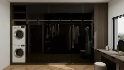 Custom Bedroom Clothes Walk In Wardrobe