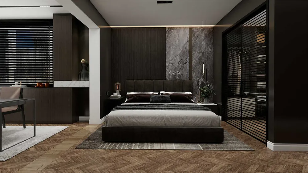 c63 Custom Bedroom Clothes Walk In Wardrobe